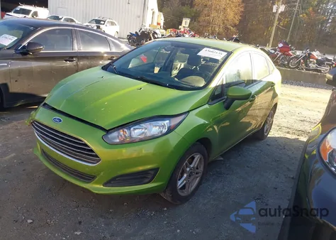 2019 Ford Fiesta Se из США, поврежденный, VIN 3FADP4BJ4KM144909